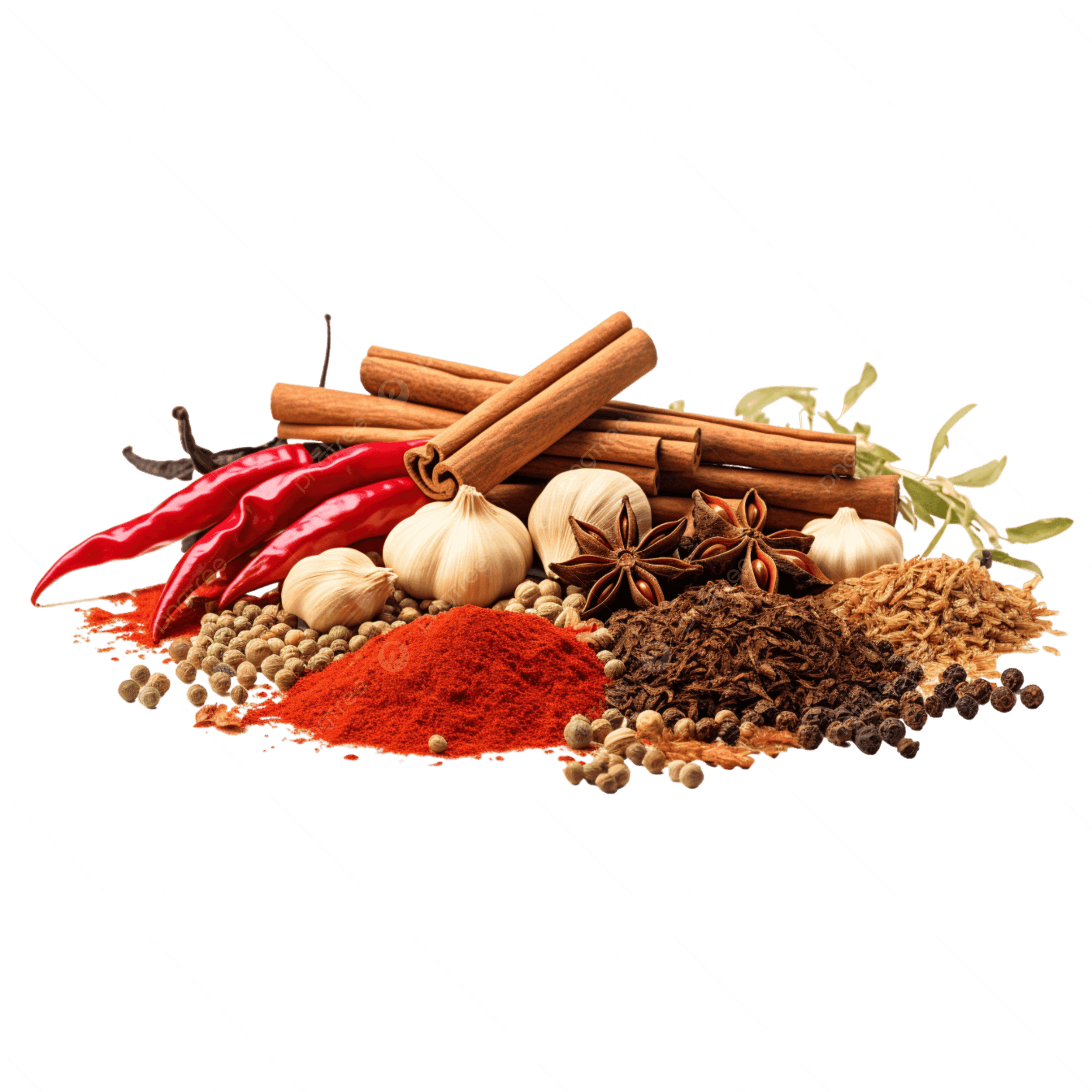 Spices & oil